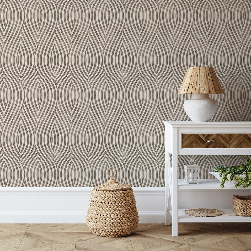 Wall Wear Roll Impowering Energy Design – Removable, Water-Resistant, Vinyl – Peel and Stick Wallpaper Roll – 20.5" x 216"