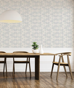 Wall Wear Roll Geometric Stars Design – Removable, Water-Resistant, Vinyl – Peel and Stick Wallpaper Roll – 20.5" x 216"