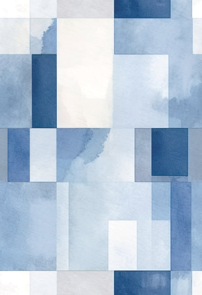 Out of the Blue Peel & Stick Vinyl Wallpaper Sheets – 12 Pack