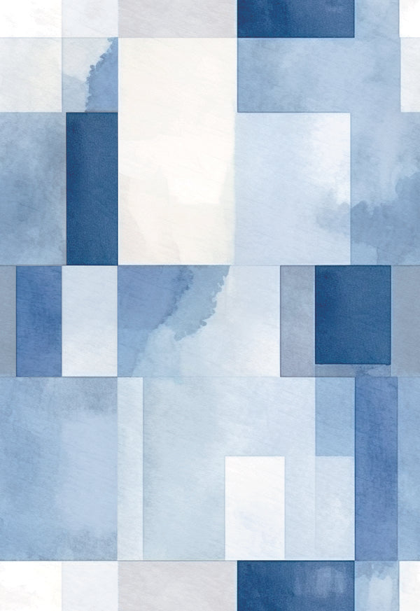 Wall Wear Sheet Out of the Blue Design – Peel and Stick Wallpaper Sheet – Water-Resistant, Removable, Self-Adhesive Vinyl – DIY-Friendly Wall Décor – (11" X 16")