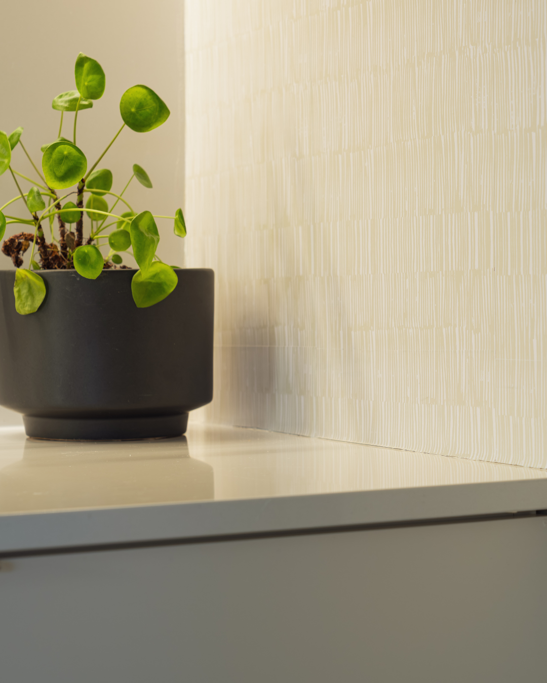 Modern Buff Peel & Stick Vinyl Wallpaper Sheets – 12 Pack