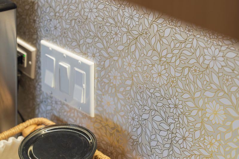 Plot Thicken Wallpaper Sheet 11" x 16" – Peel & Stick, Removable, Water-Resistant Vinyl