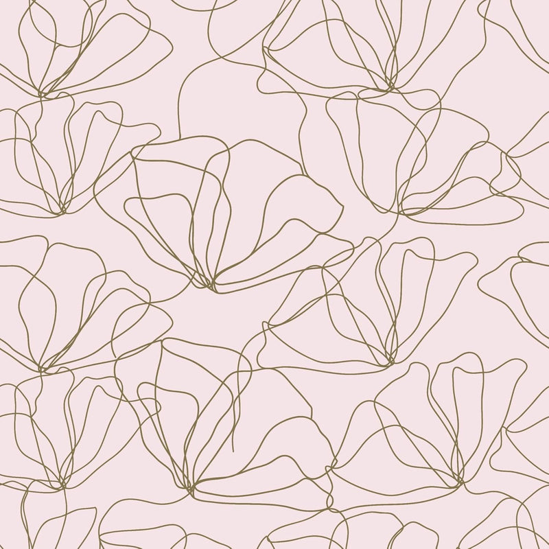 Wall Wear Panel Drawn to Nature Design  – Removable & Water-Resistant – Peel & Stick Design – Modern Decorative Panel for Walls – 16" x 24"