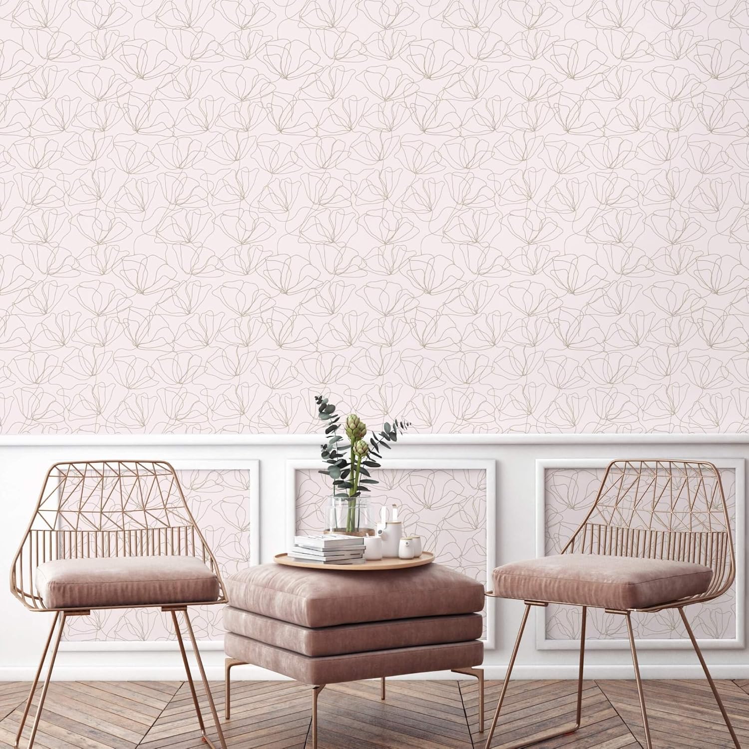 Drawn to Nature Peel & Stick Vinyl Wallpaper Panel - 8 Pack