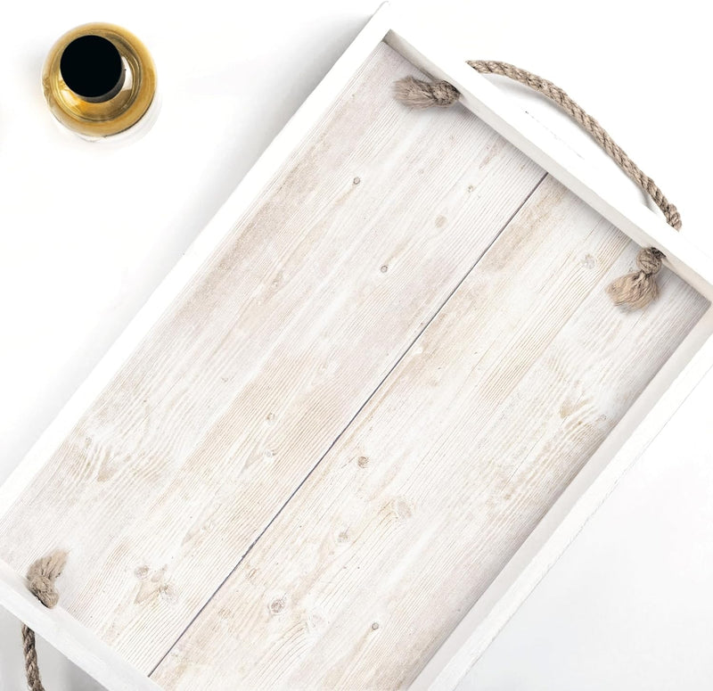 Wall Wear Panel Wood Plank Design – Removable & Water-Resistant – Peel & Stick Design – Modern Decorative Panel for Walls – 16" x 24"