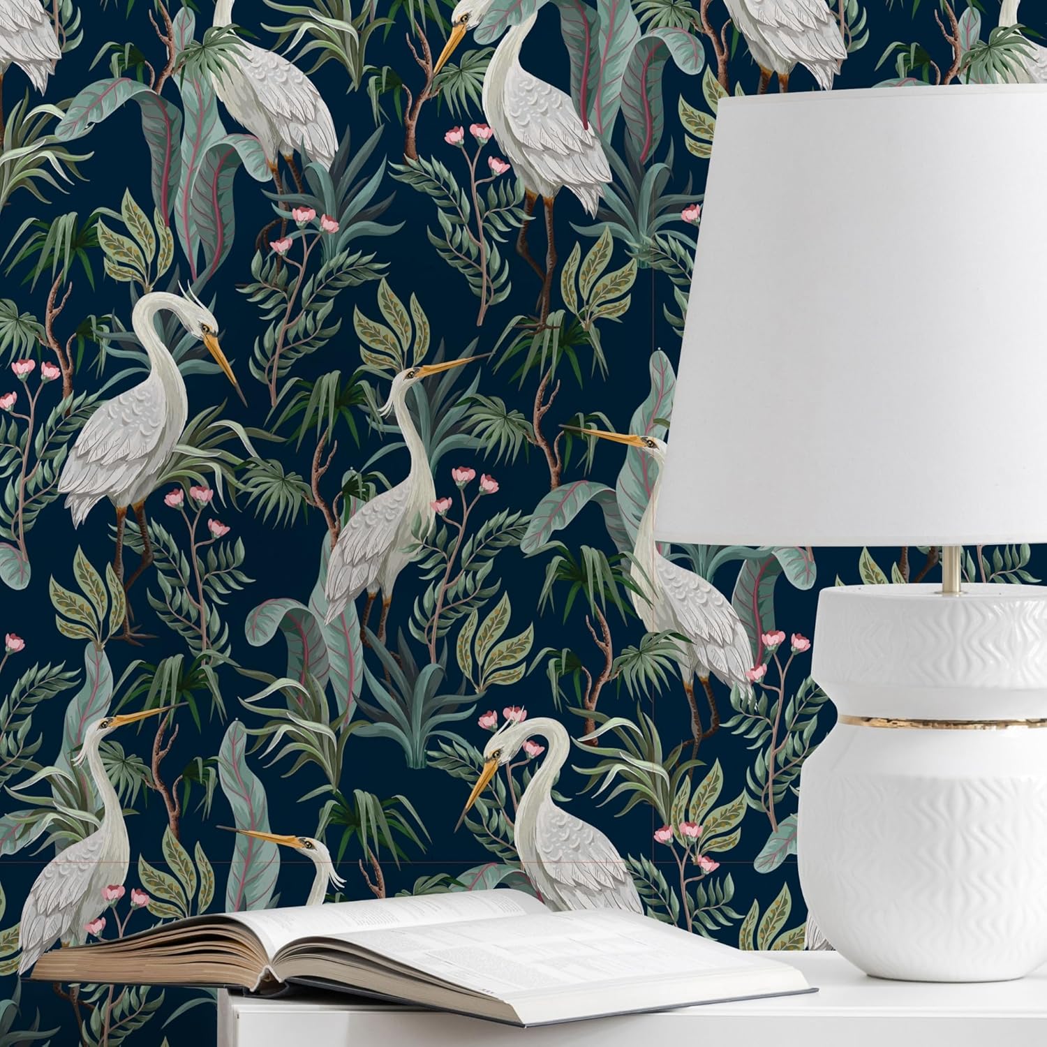 No Egrets Peel & Stick Vinyl Wallpaper Panel - 8 Pack