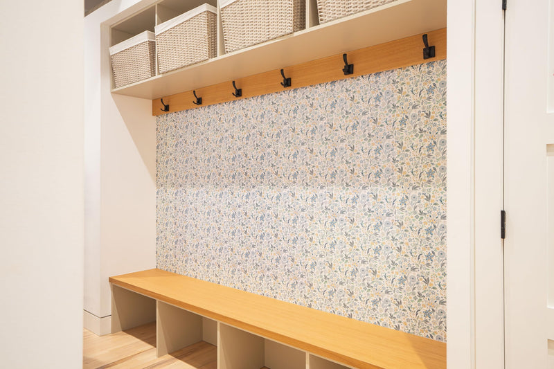 Storybook Romance Wallpaper Sheet 11" x 16" – Peel & Stick, Removable, Water-Resistant Vinyl