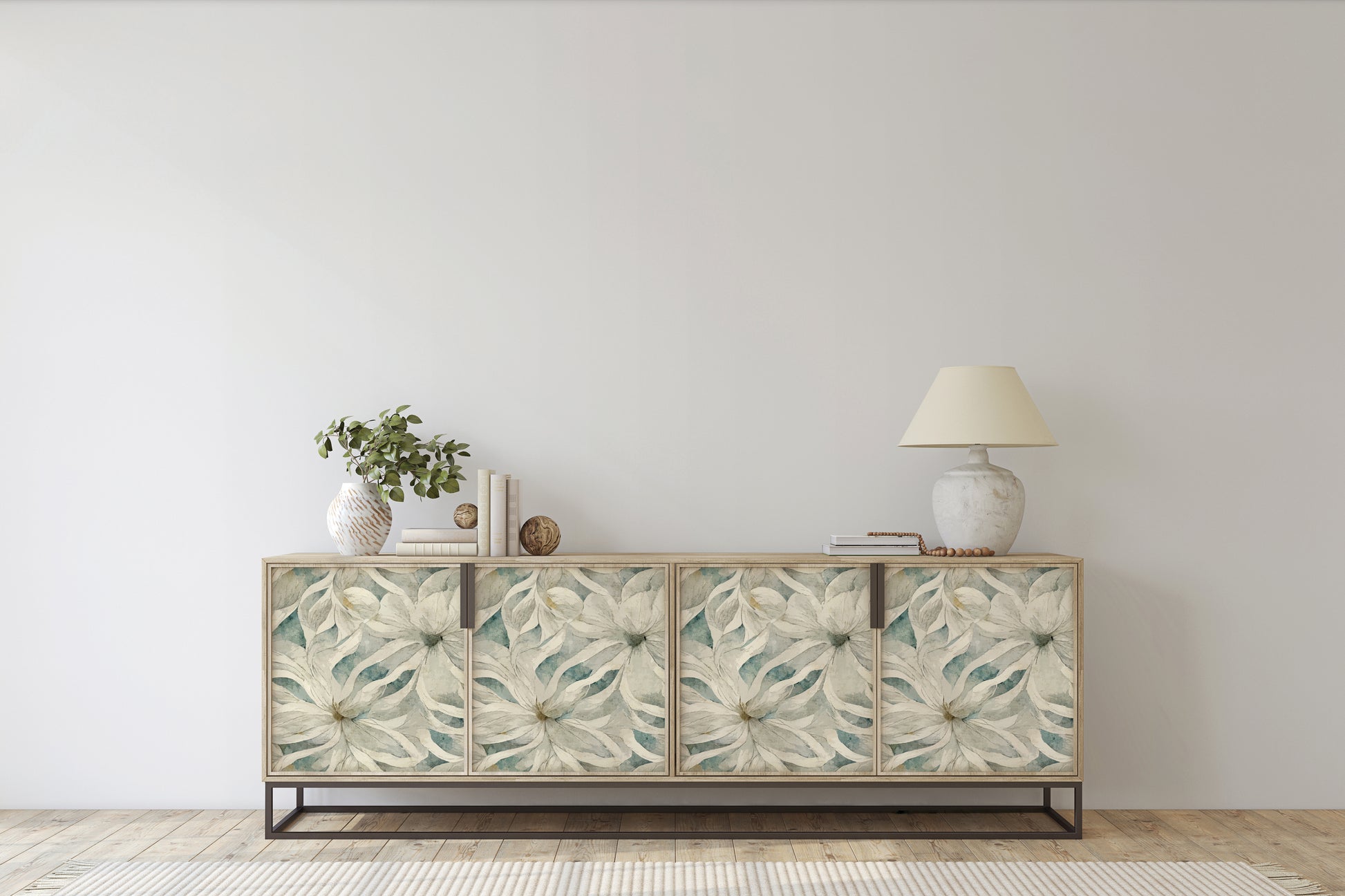 Urban Stems Peel and Stick Vinyl Wallpaper Roll
