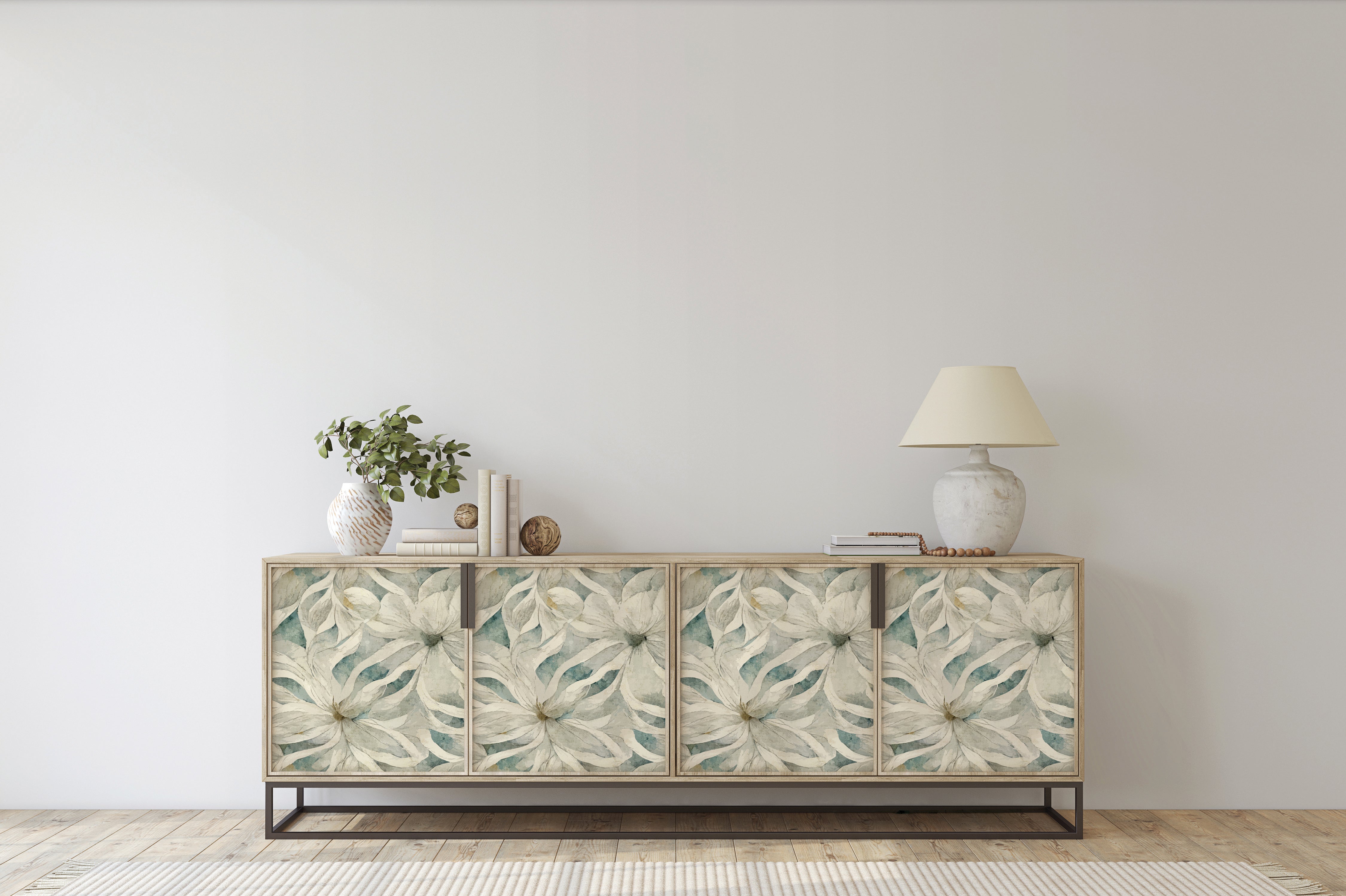 Urban Stems Peel and Stick Vinyl Wallpaper Roll