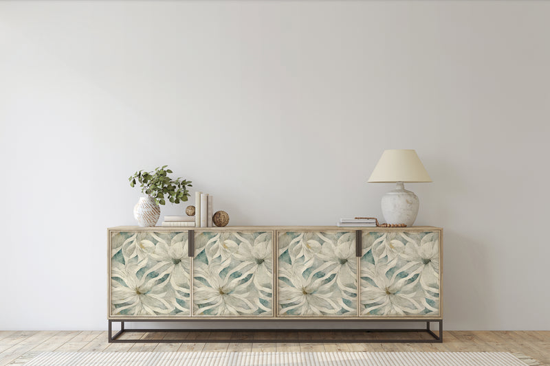 Wall Wear Roll Urban Stems Design – Removable & Water-Resistant – Peel and Stick Wallpaper Roll – 17.5" X 216"