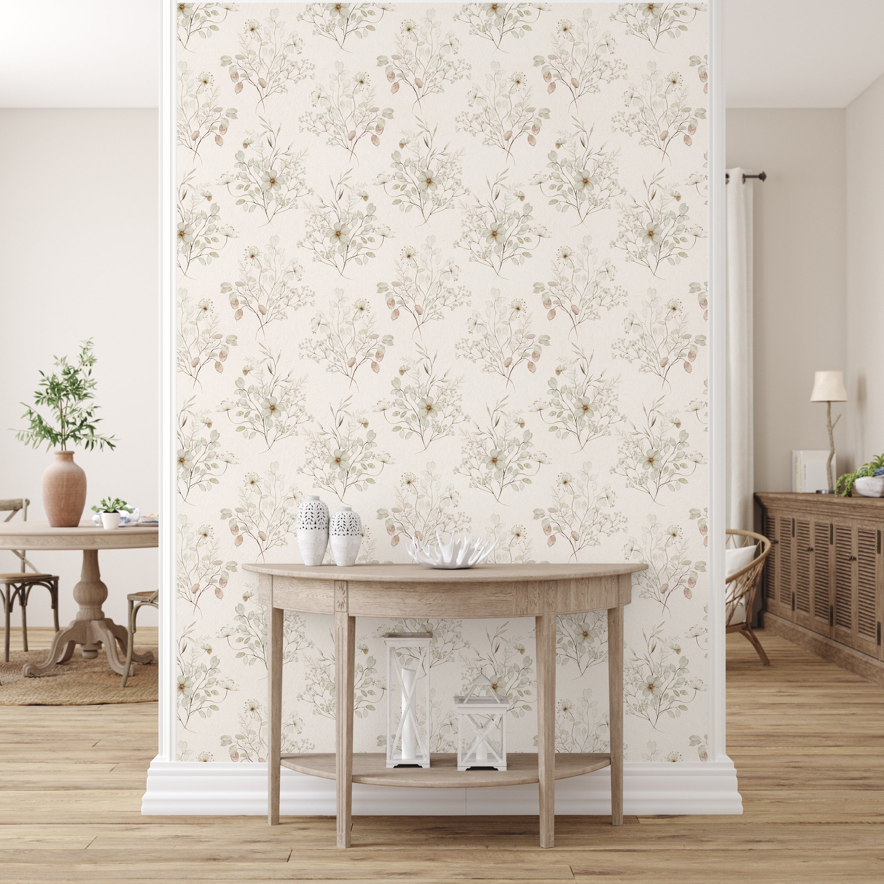 Spring Ready Peel & Stick Vinyl Wallpaper Sheets – 12 Pack