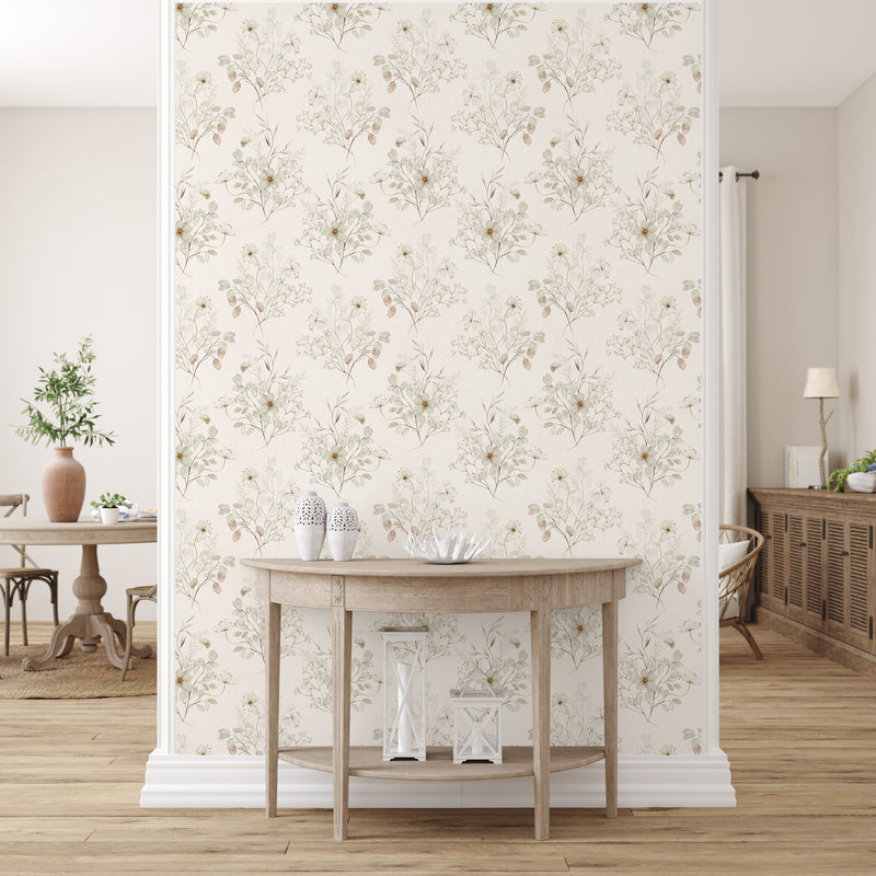 Wall Wear Sheet Spring Ready Design – Peel and Stick Wallpaper Sheet – Water-Resistant, Removable, Self-Adhesive Vinyl – DIY-Friendly Wall Décor – (11" x 16")