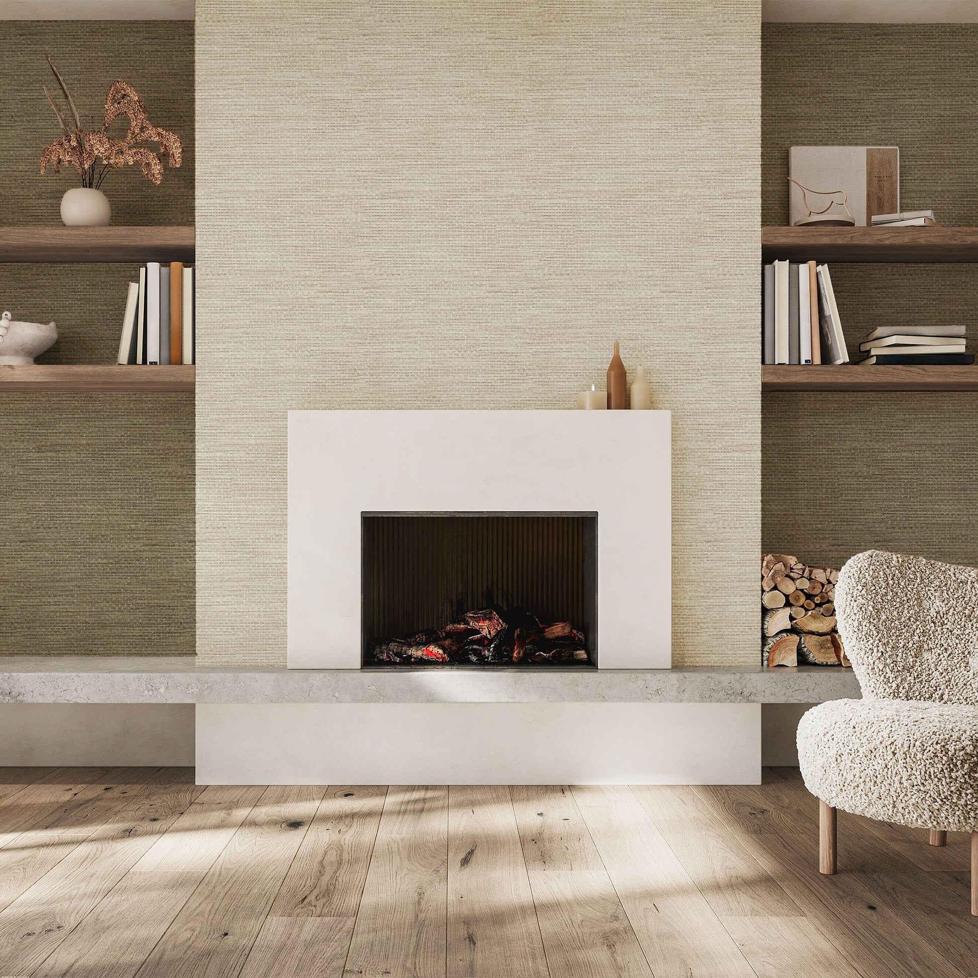 Hit Pause Peel & Stick Vinyl Wallpaper Panel - 8 Pack