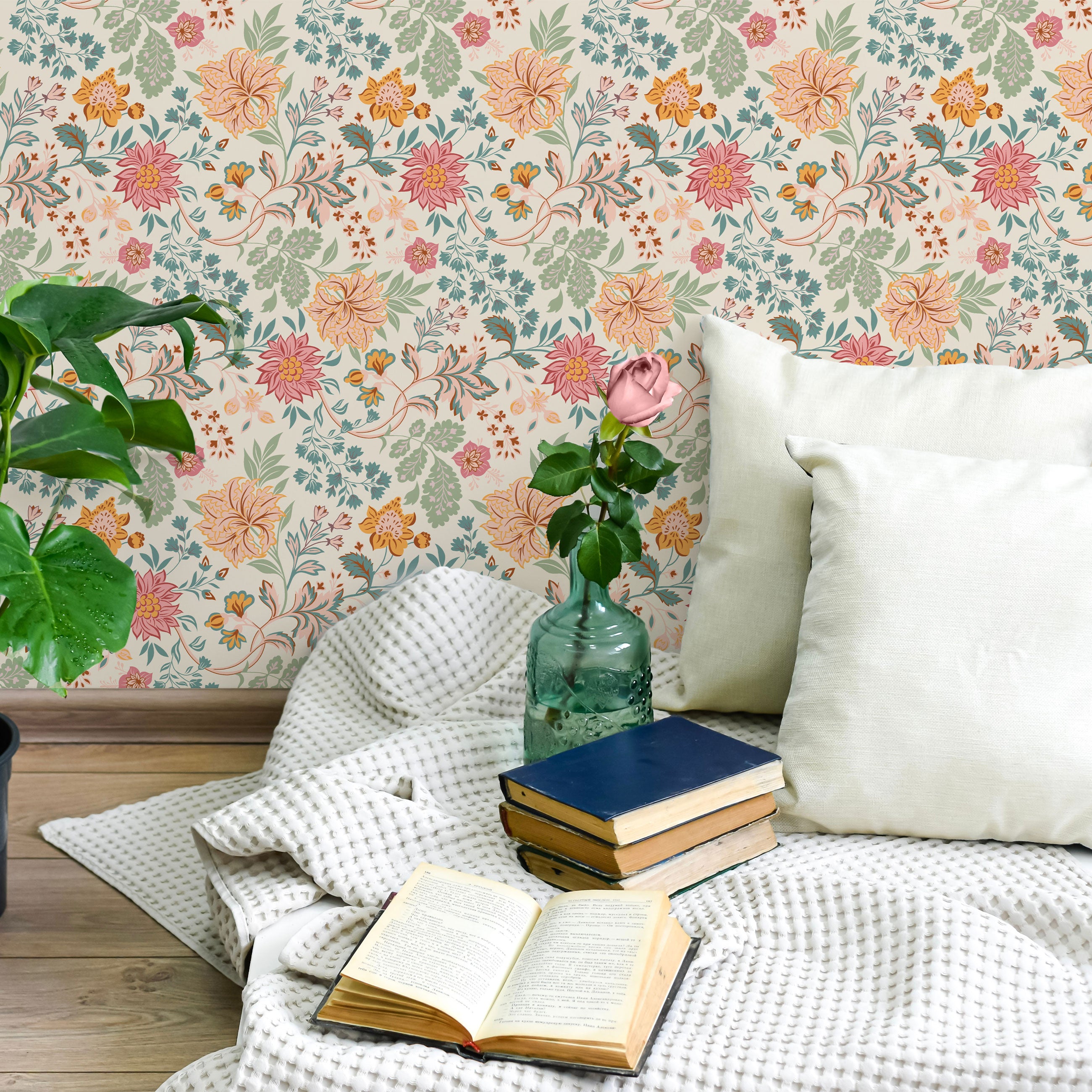 Meadow Lane Peel & Stick Vinyl Wallpaper Panel - 8 Pack