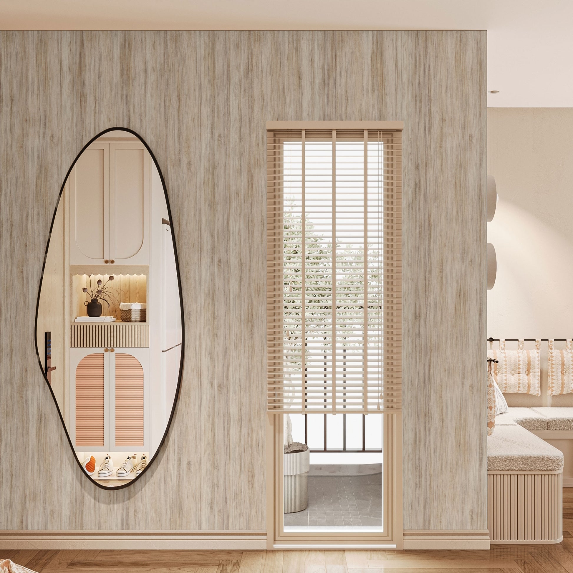 Resort Romance Peel & Stick Vinyl Wallpaper Panel - 8 Pack