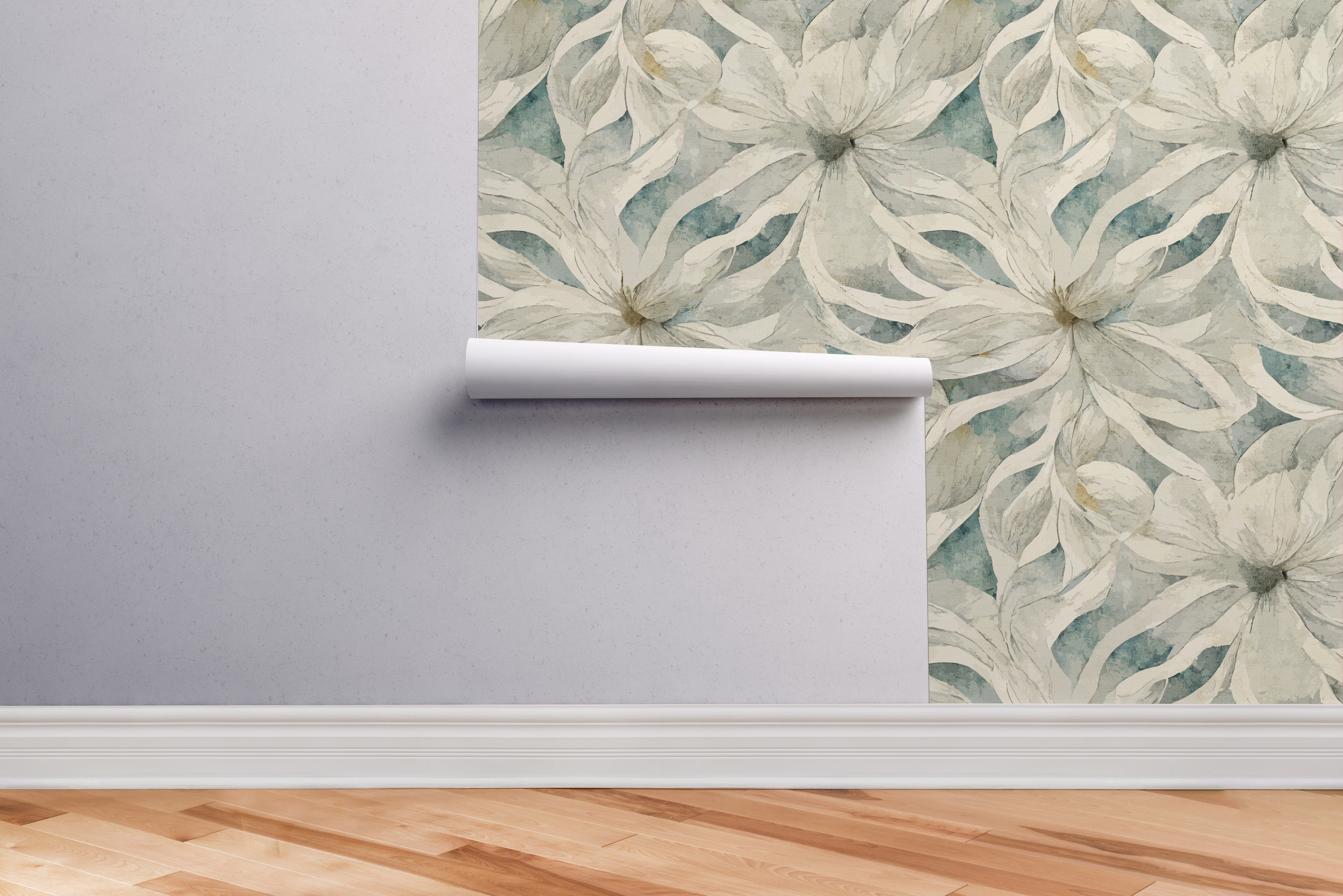 Urban Stems Peel and Stick Vinyl Wallpaper Roll