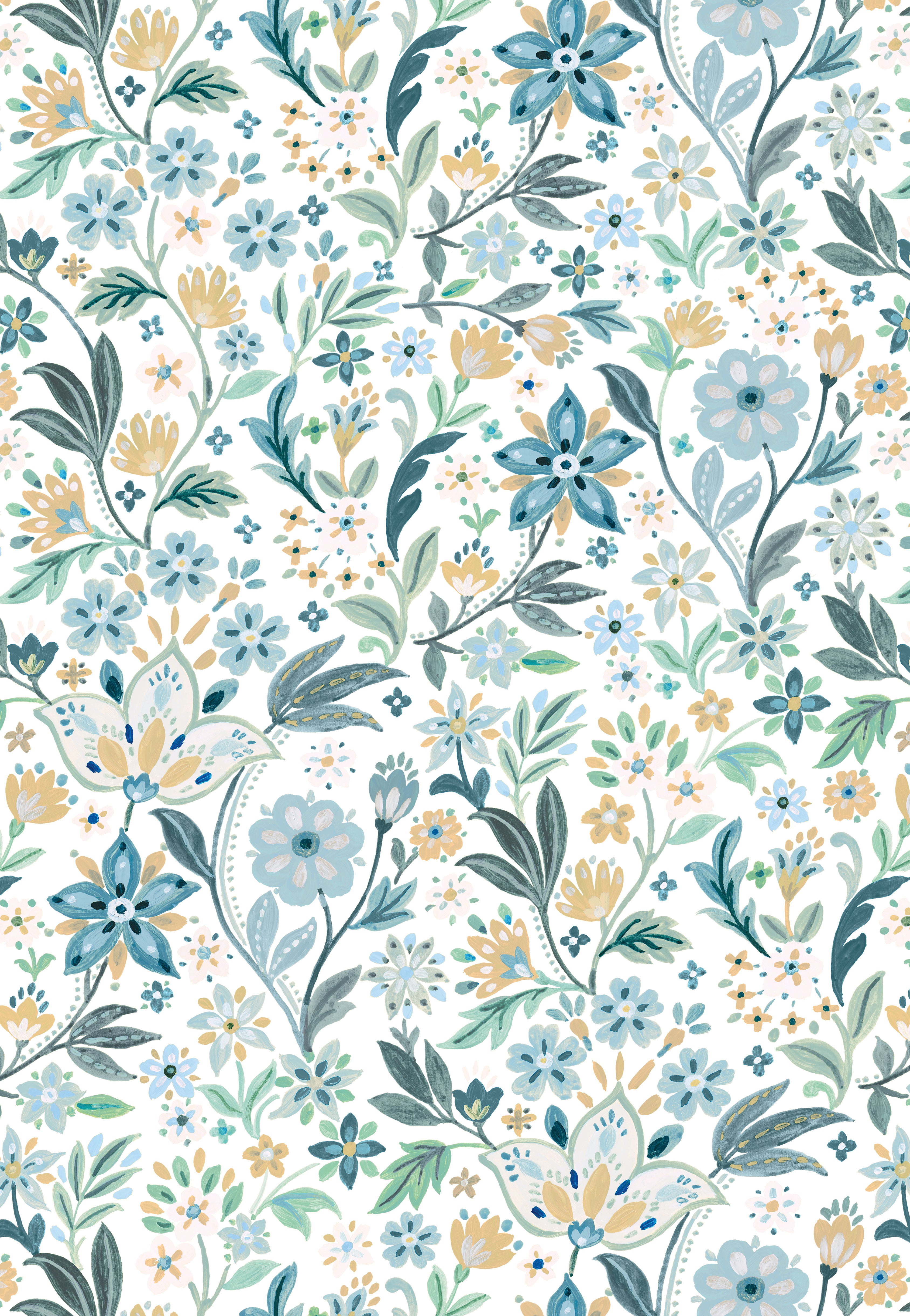 Storybook Romance Peel & Stick Vinyl Wallpaper Sheets – 12 Pack