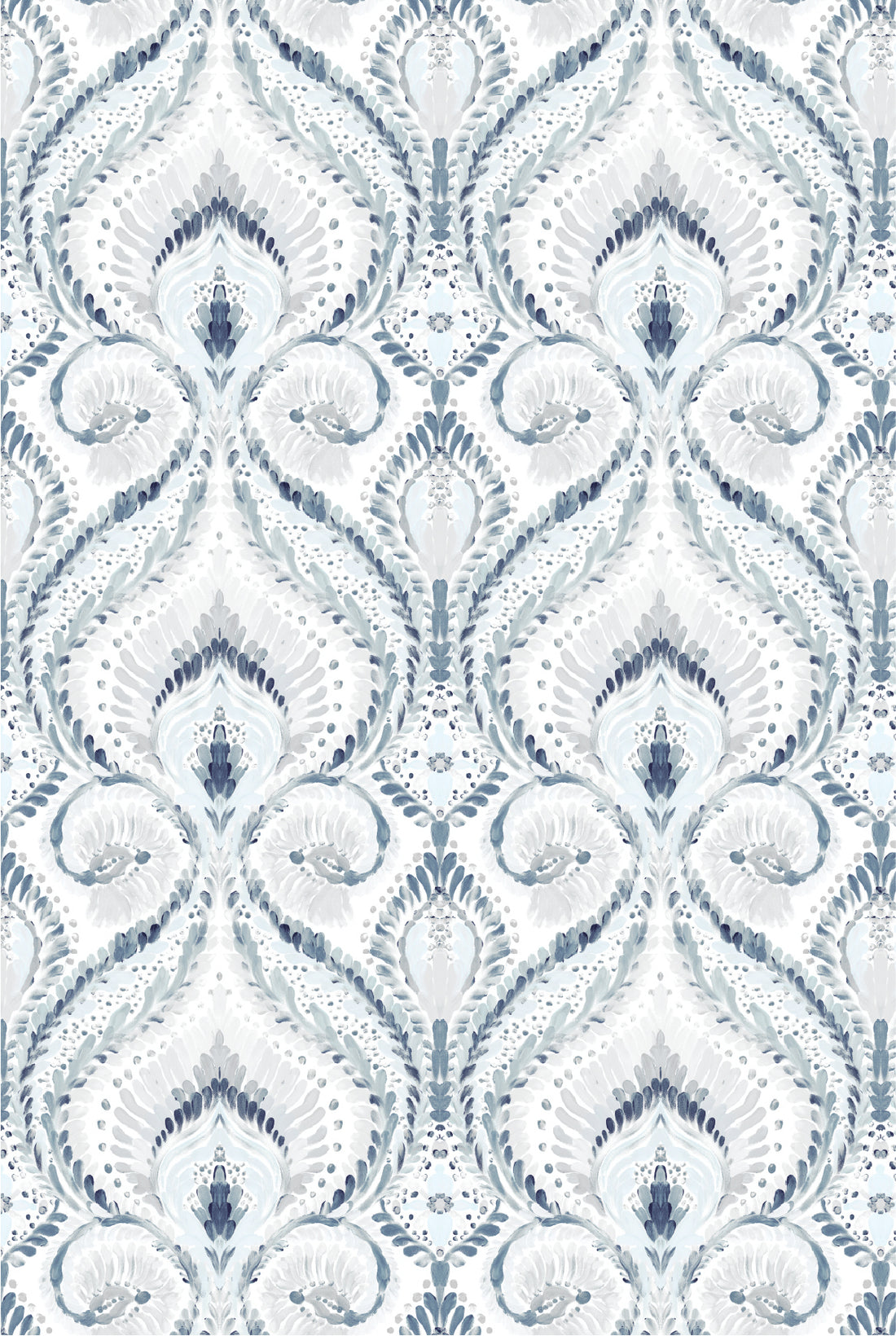 Twirls and Swirls Peel & Stick Vinyl Wallpaper Panel - 8 Pack