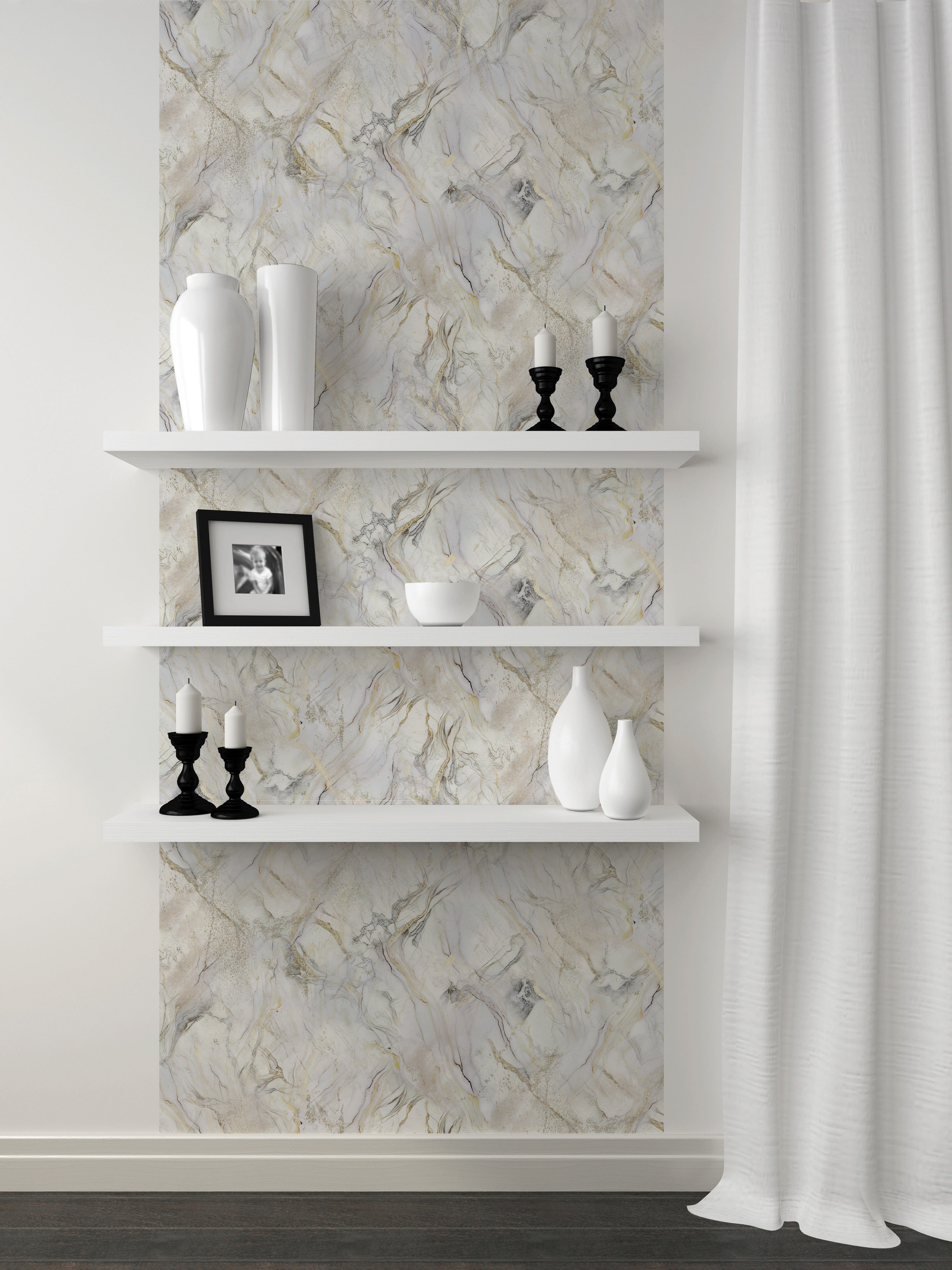 Force of Nature Peel and Stick Vinyl Wallpaper Roll