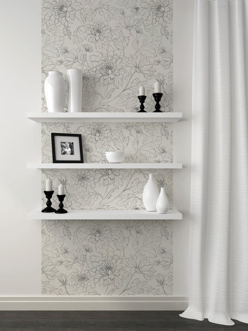 Wall Wear Roll Impossible 2 Forget Design – Removable & Water-Resistant – Peel and Stick Wallpaper Roll – 17.5" X 216"