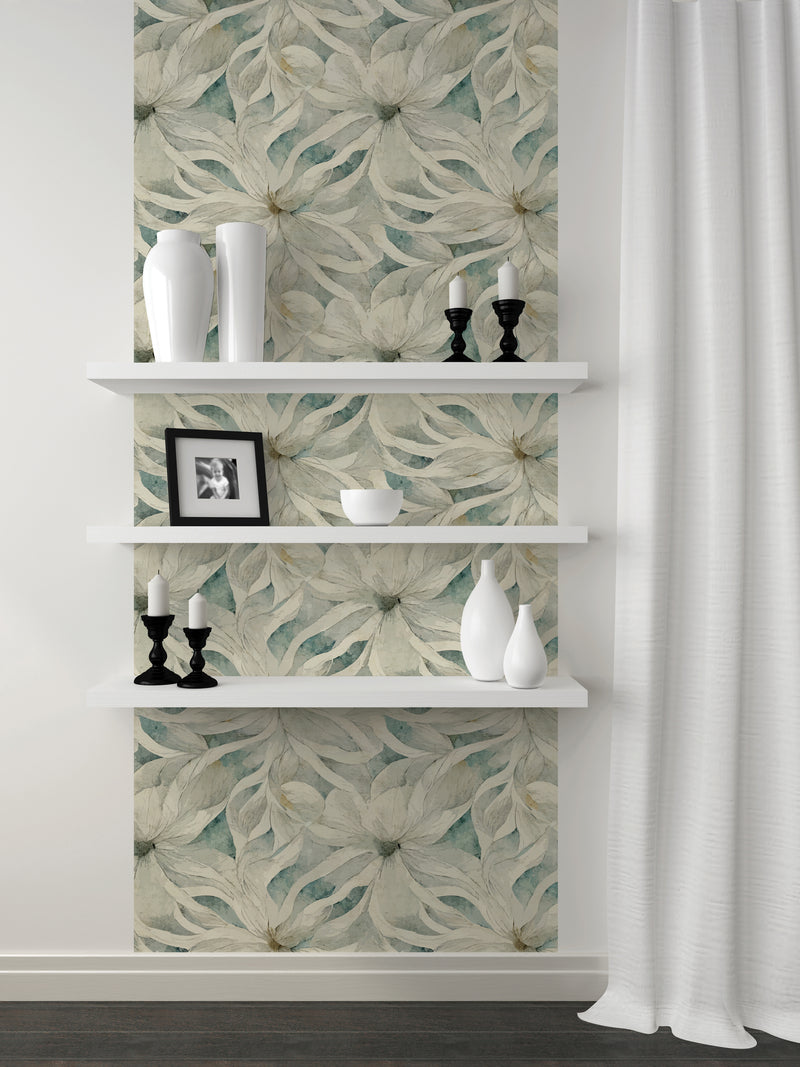 Wall Wear Roll Urban Stems Design – Removable & Water-Resistant – Peel and Stick Wallpaper Roll – 17.5" X 216"