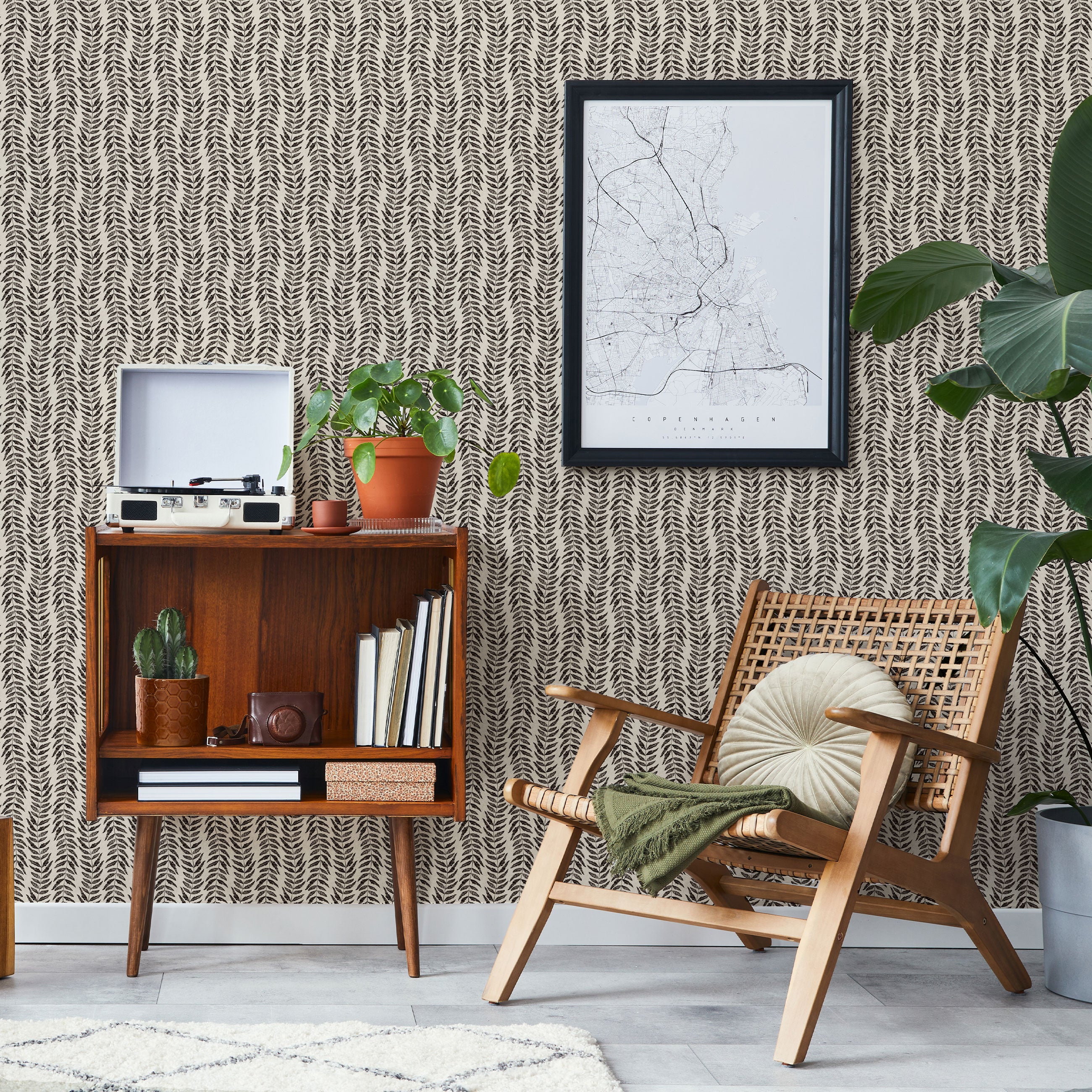 Wild Vibes Peel & Stick Vinyl Wallpaper Panel - 8 Pack